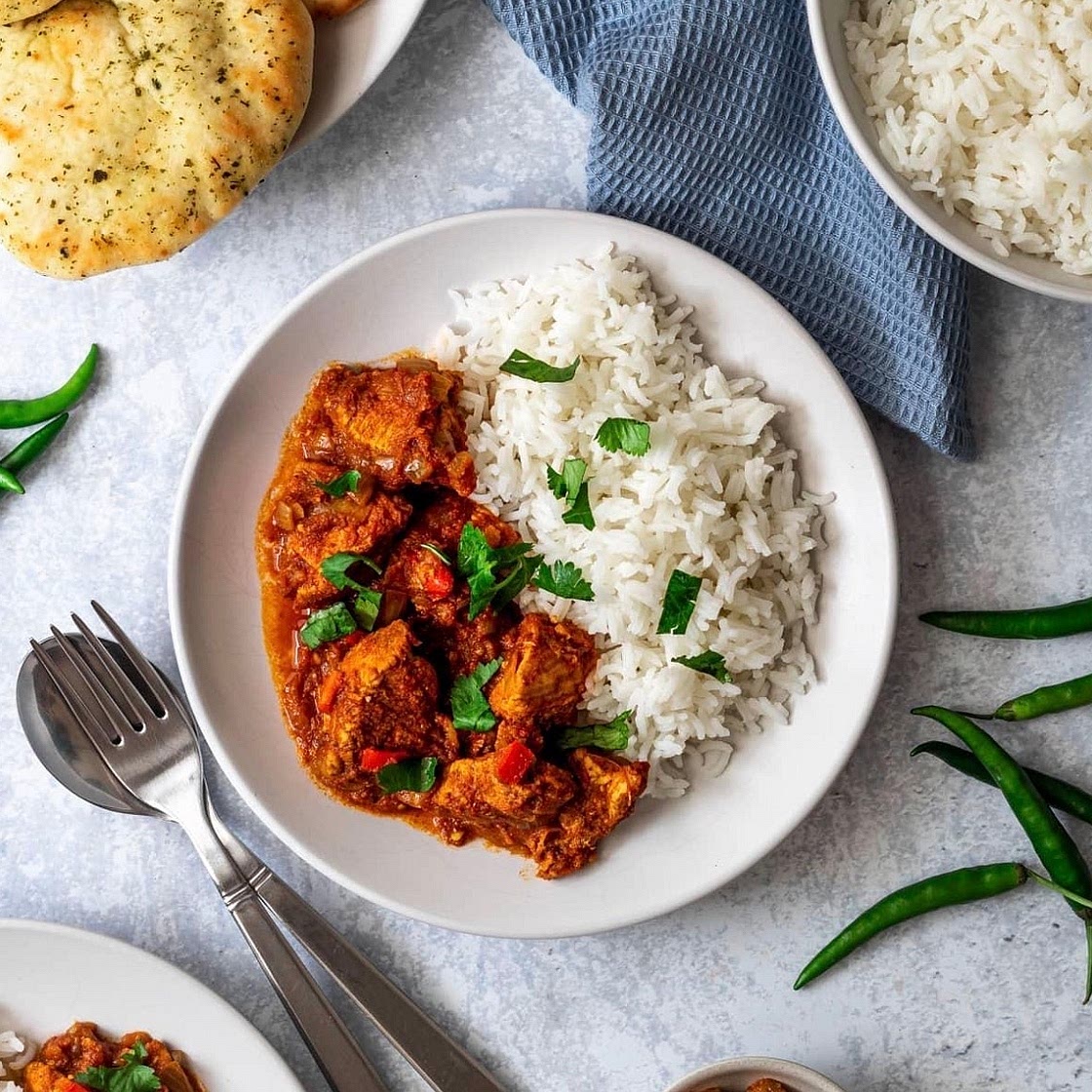 Chicken Bhuna & Cardamom Rice 