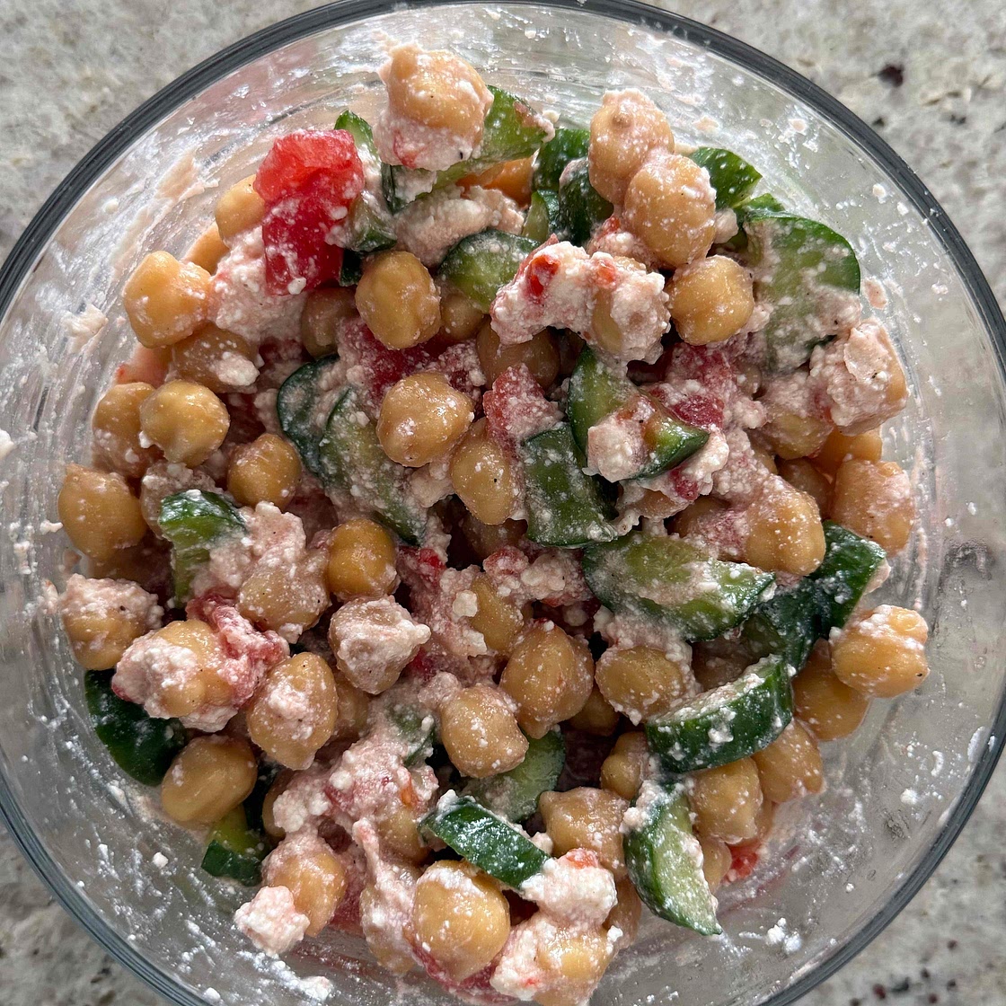 Chickpea salad
