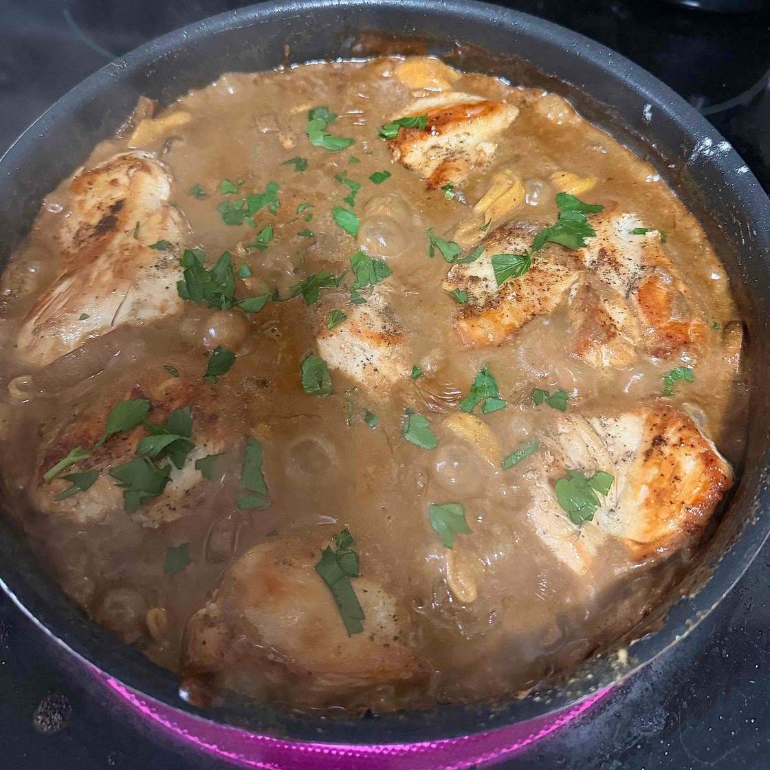 Chicken Stroganoff