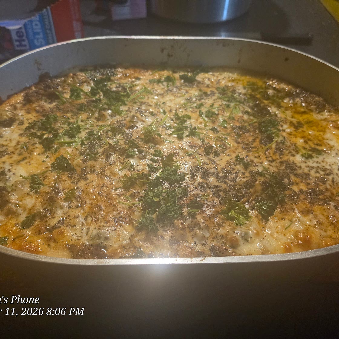 Cajun Chicken Alfredo Lasagna