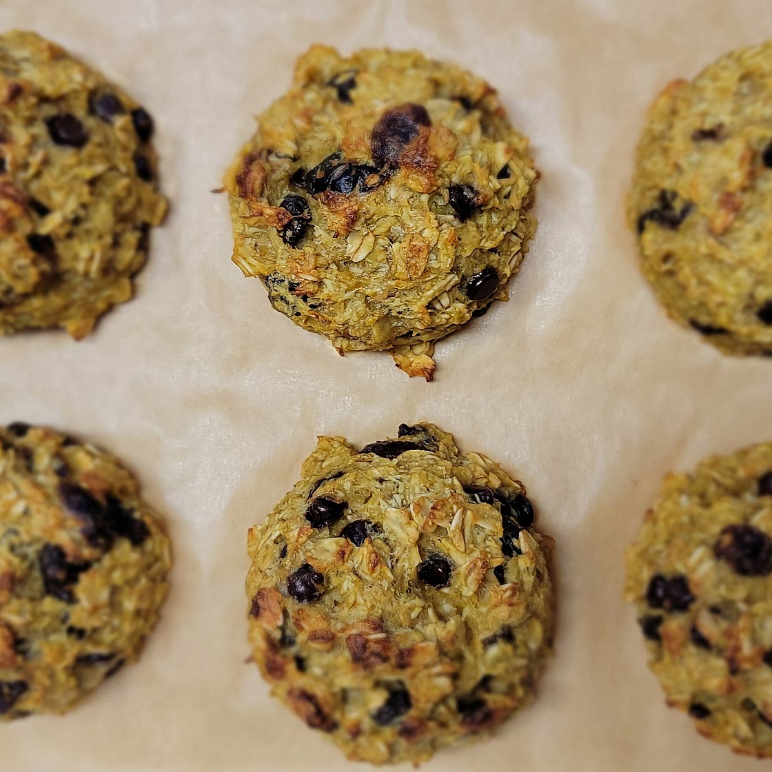 Banana Oat Breakfast Cookies