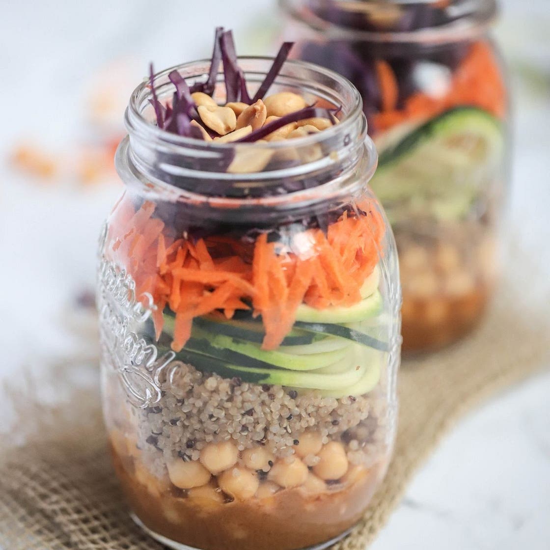 Mason Jar Thai Crunch Salad