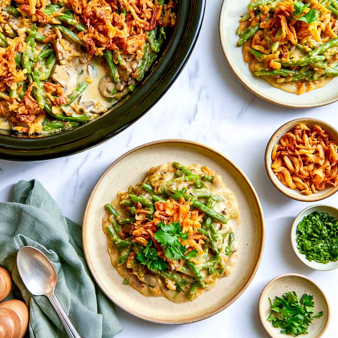 Crockpot Green Bean Casserole