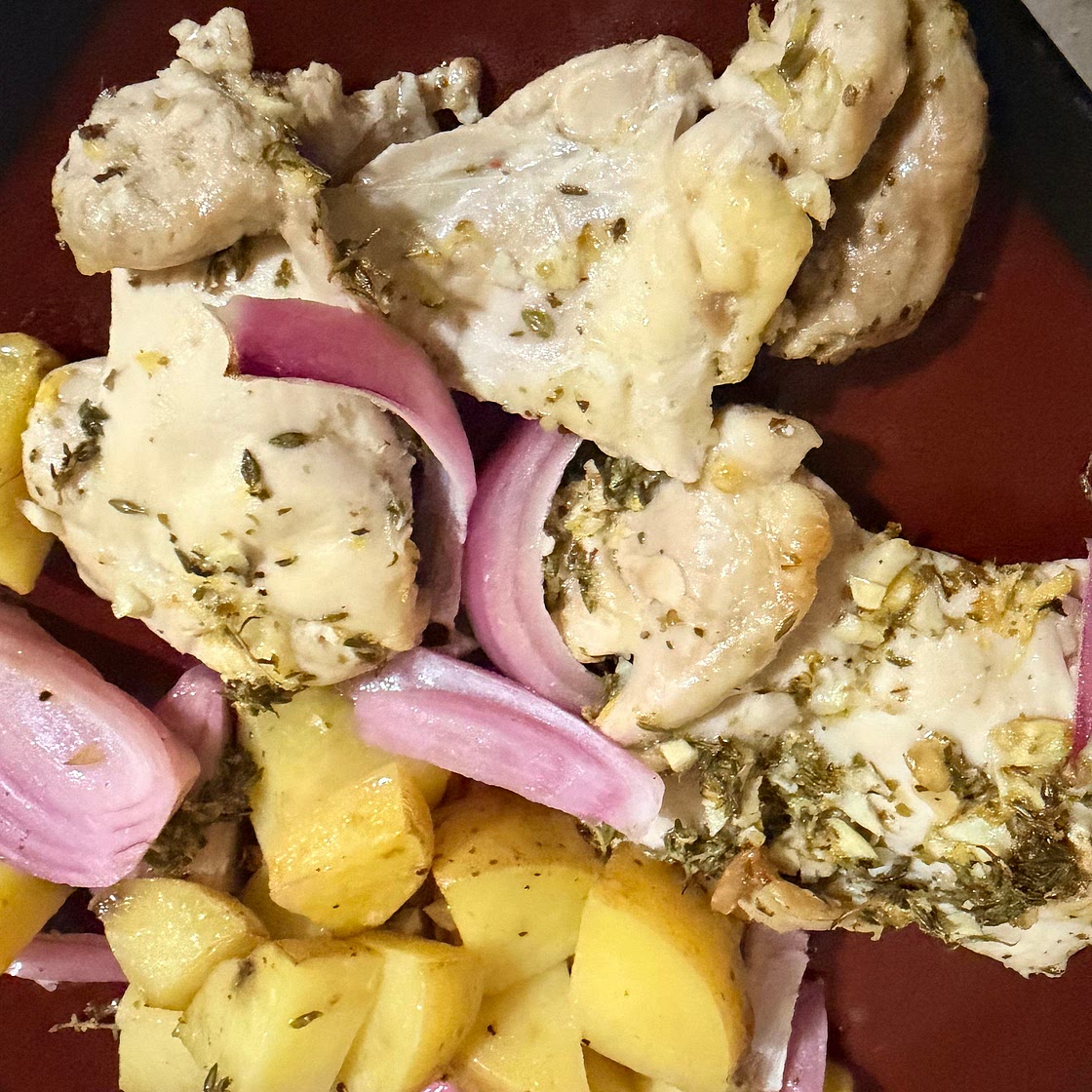 Sheet-Pan Lemon Butter Chicken Thighs