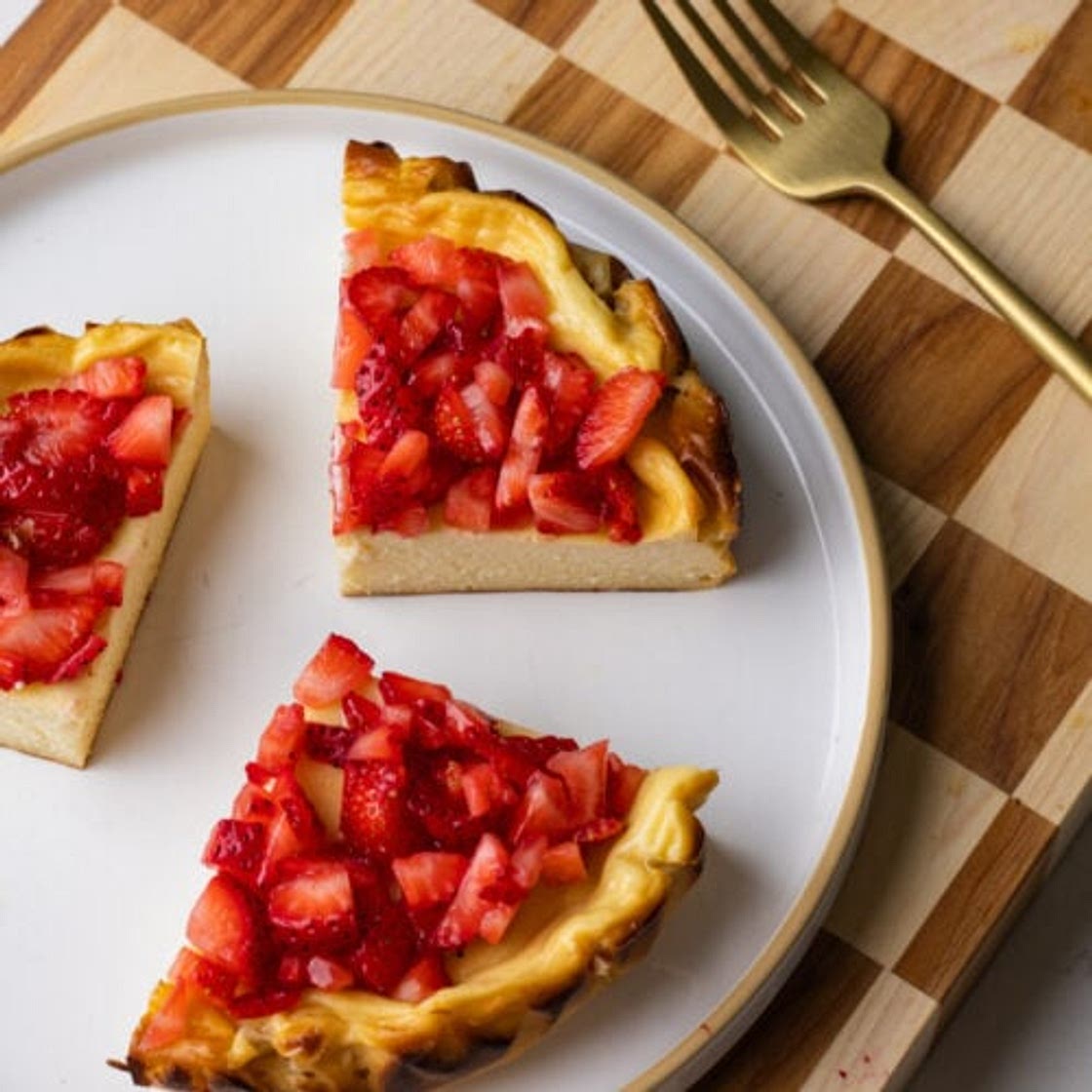 High Protein Cottage Cheese Cheesecake