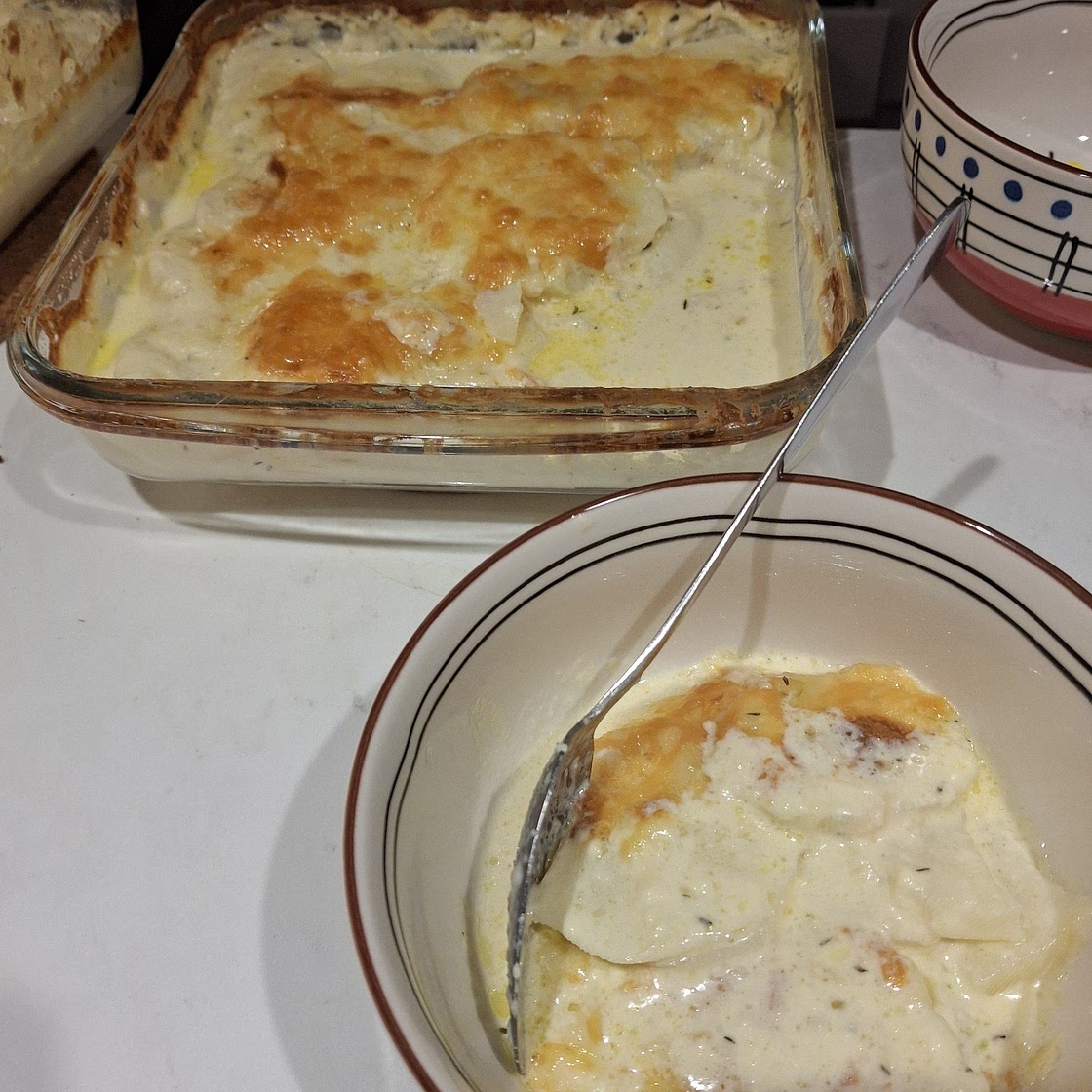 Dauphinoise potatoes