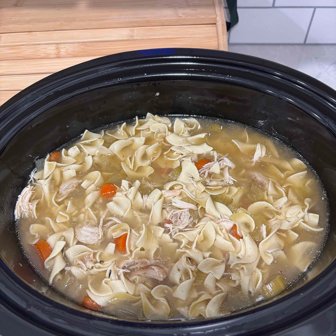 Slow Cooker Chicken Noodle Soup