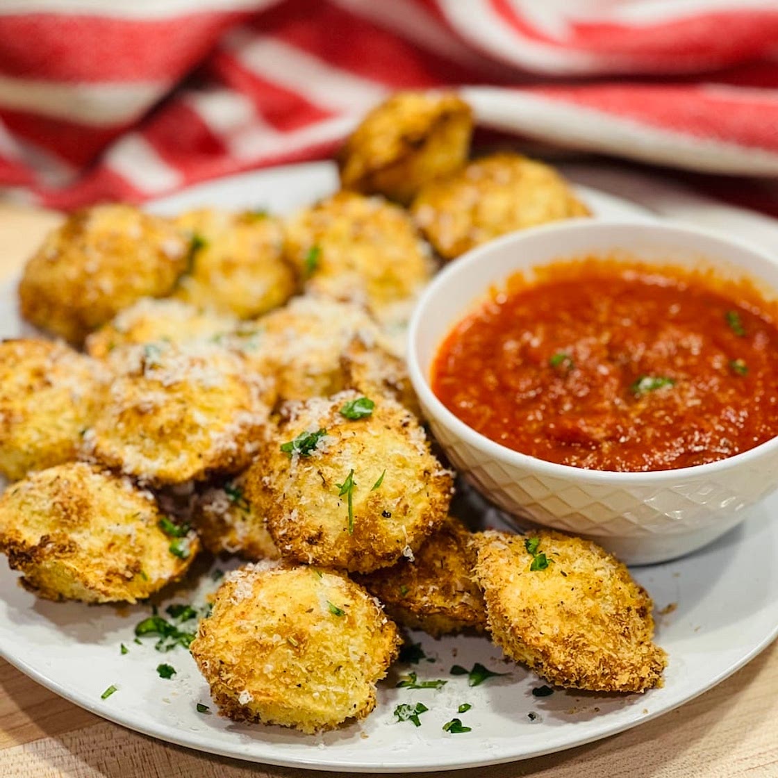 Air Fryer Ravioli