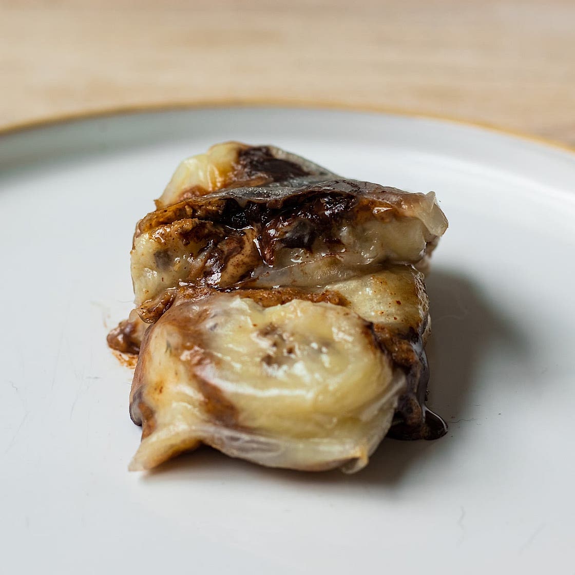 Air Fried Banana Dessert Spring Roll