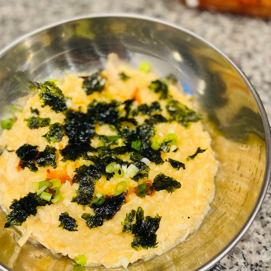Korean Rice Porridge (Jook)