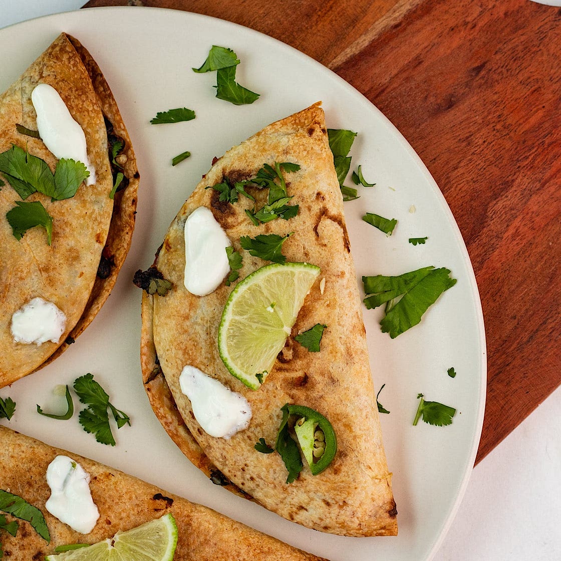Crispy Baked Sweet Potato Black Bean Tacos