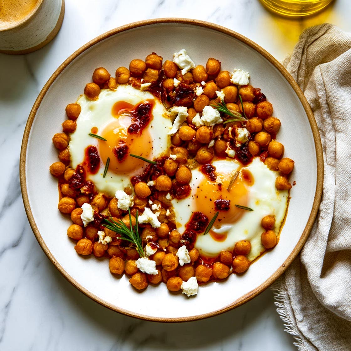 Chickpea Fried Eggs
