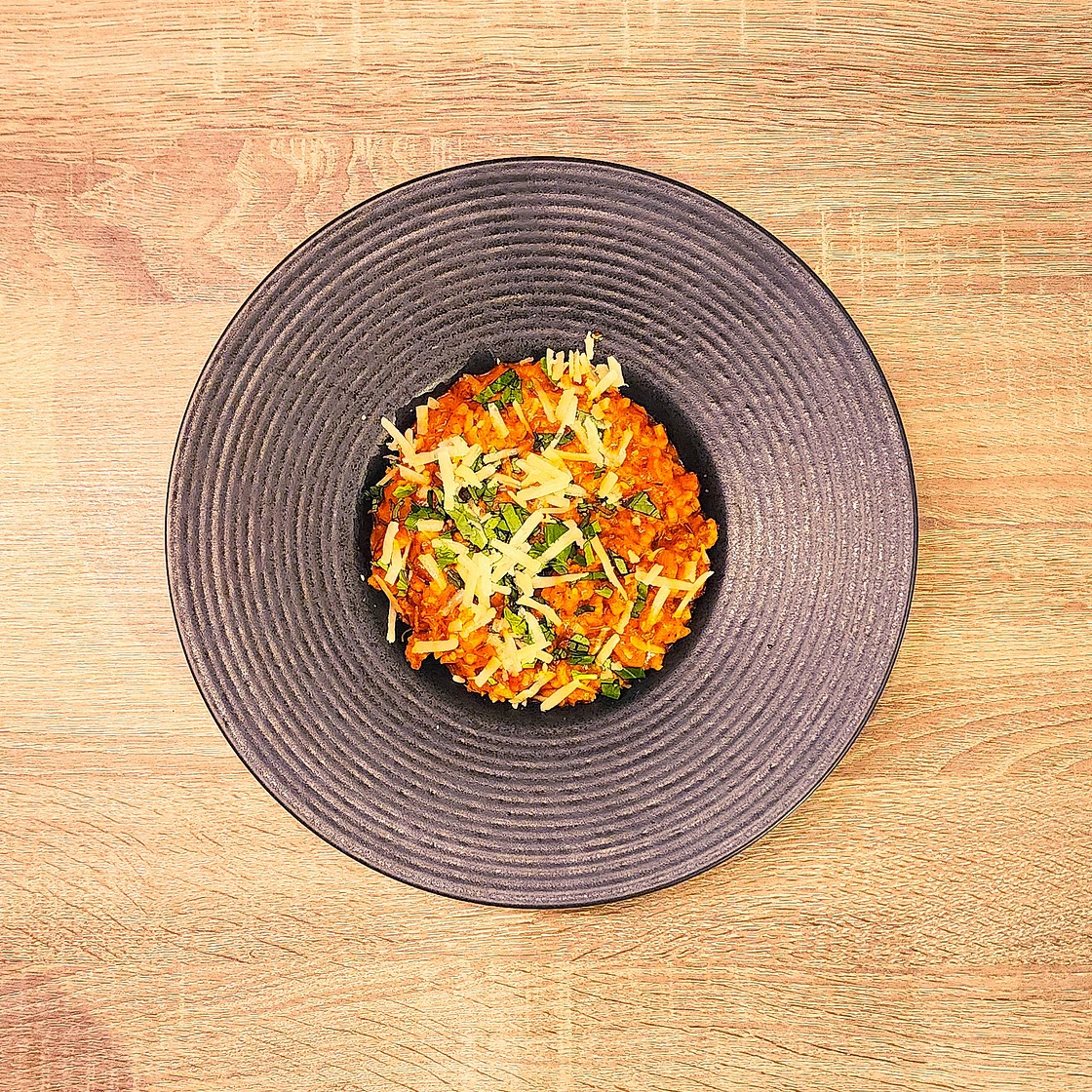 Risotto à la bolognaise