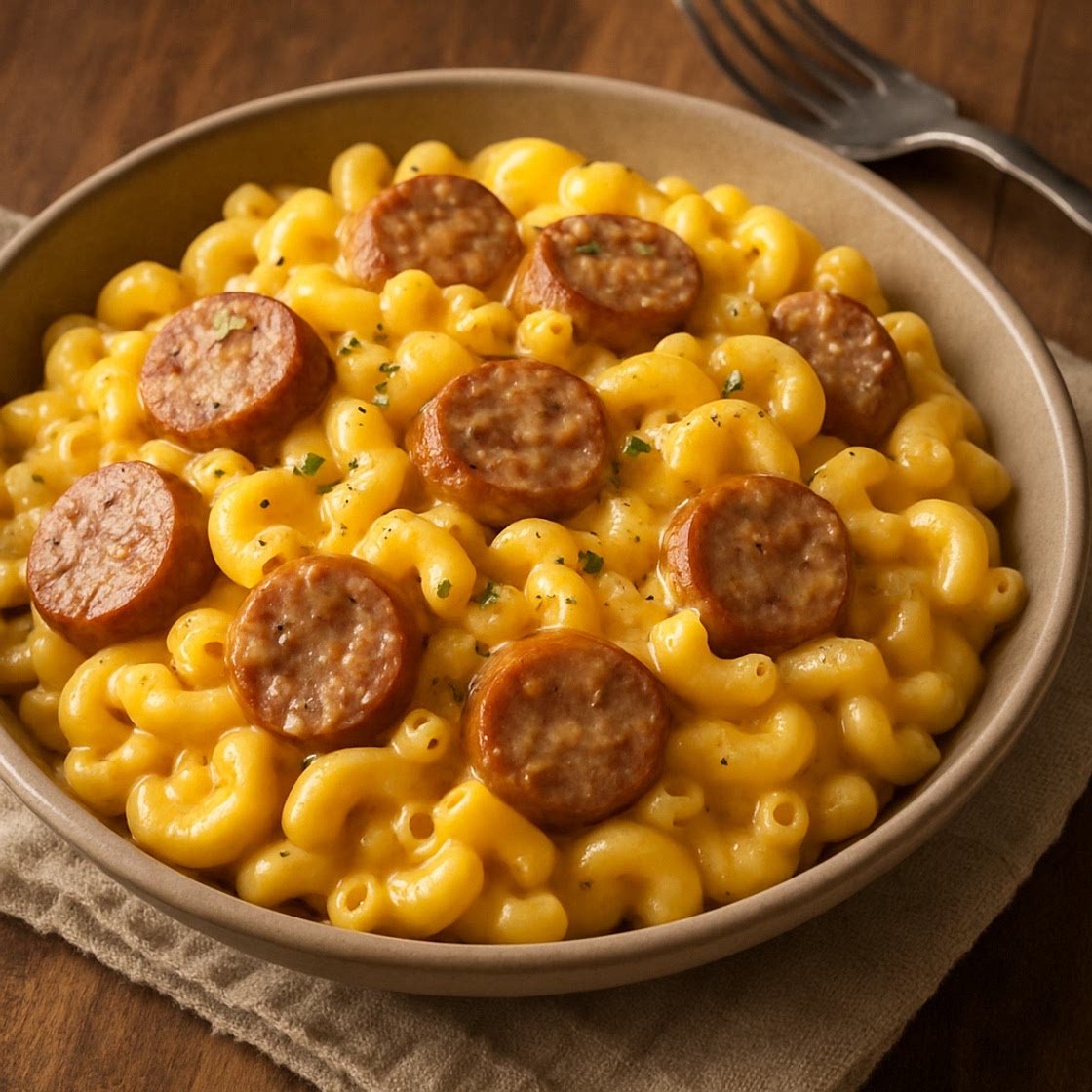 Country Sausage Mac-n-Cheese