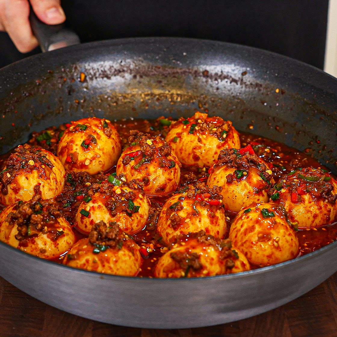 Spicy Gochujang Eggs