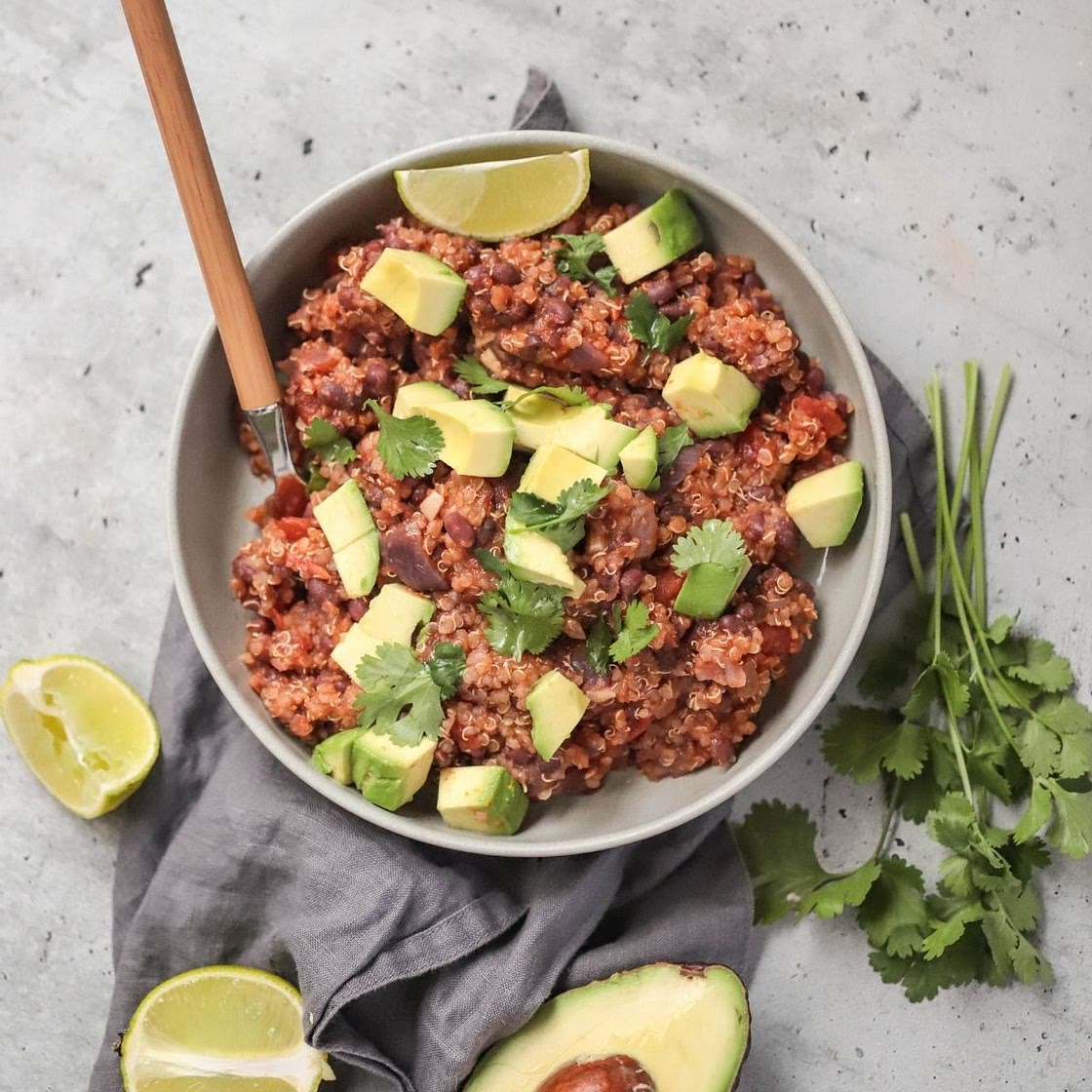 Black Bean Quinoa Chili