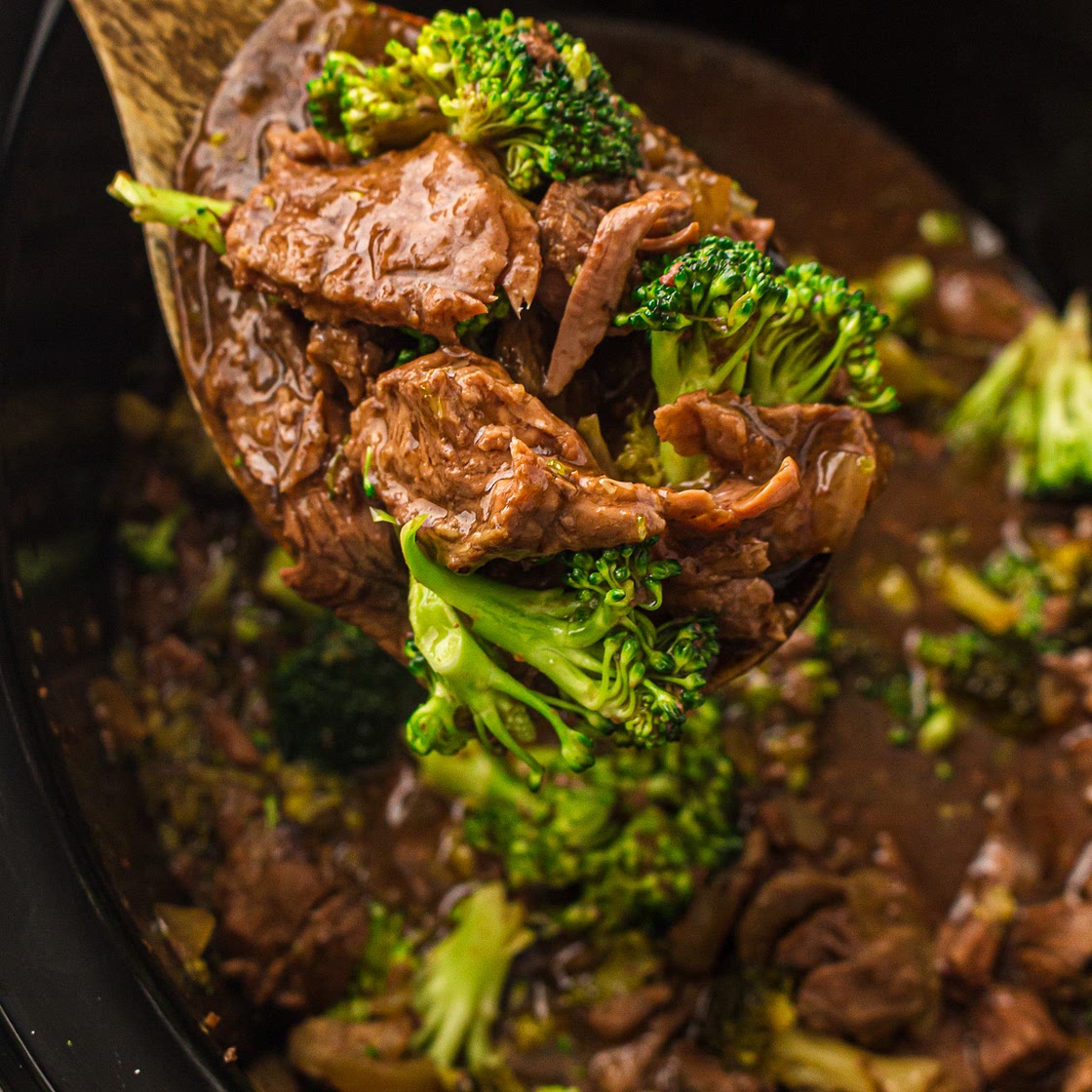 Easy Crockpot Beef and Broccoli
