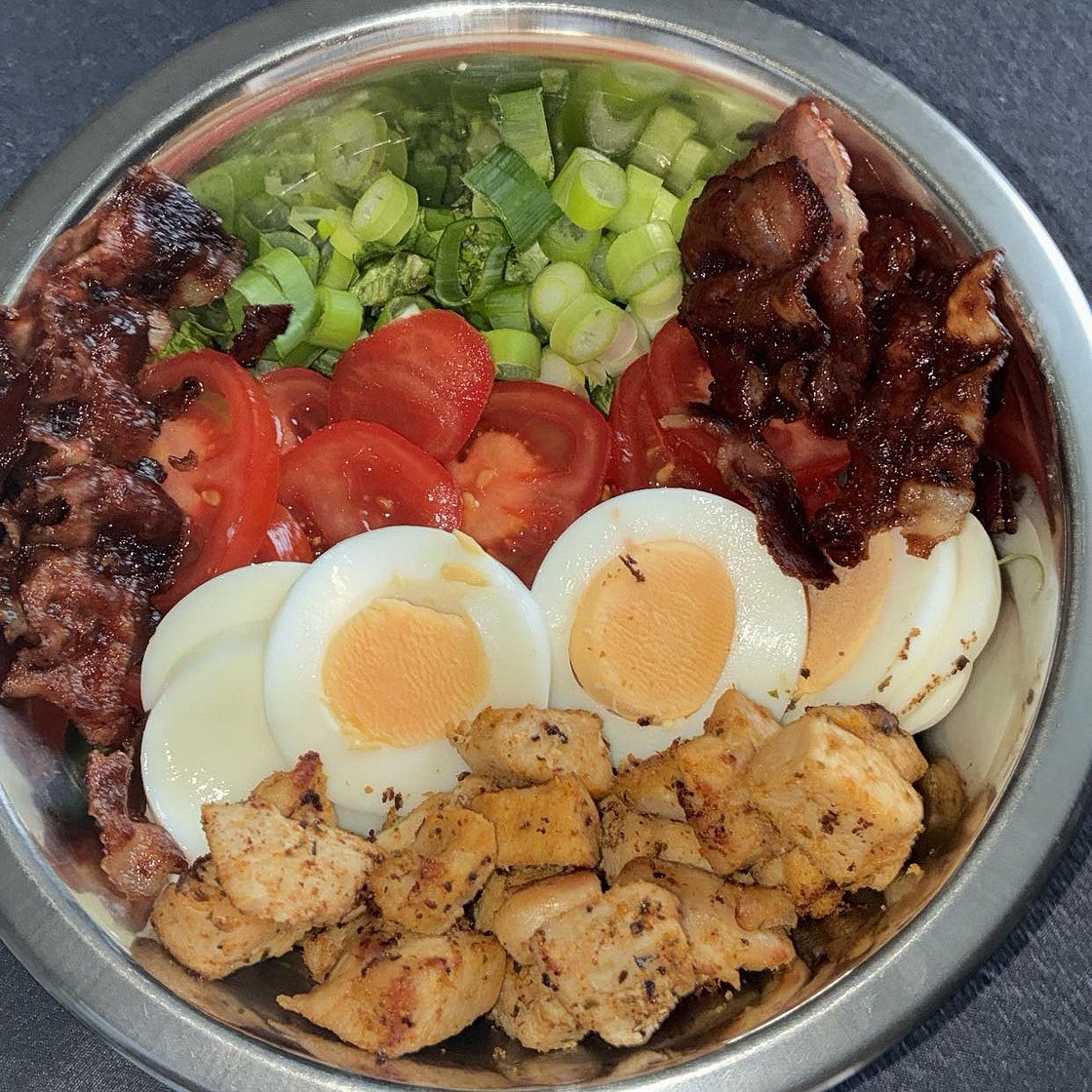 Whole30 Cobb Salad (Paleo, Keto)