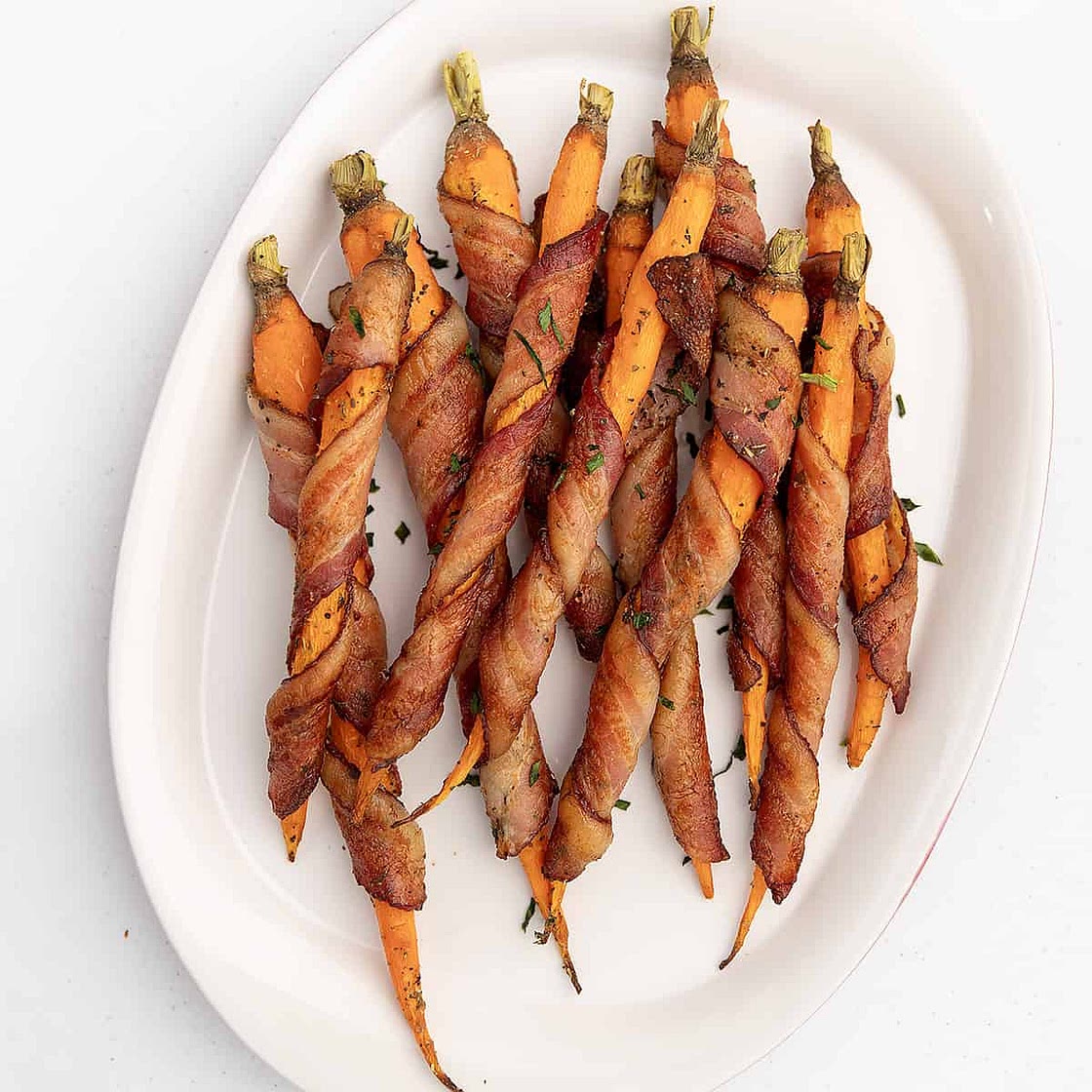 Savory Bacon Wrapped Carrots Recipe