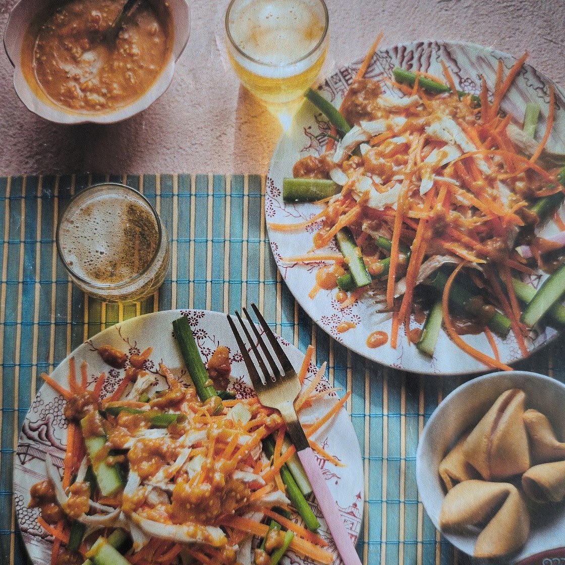 'Bang-bang' chicken salad