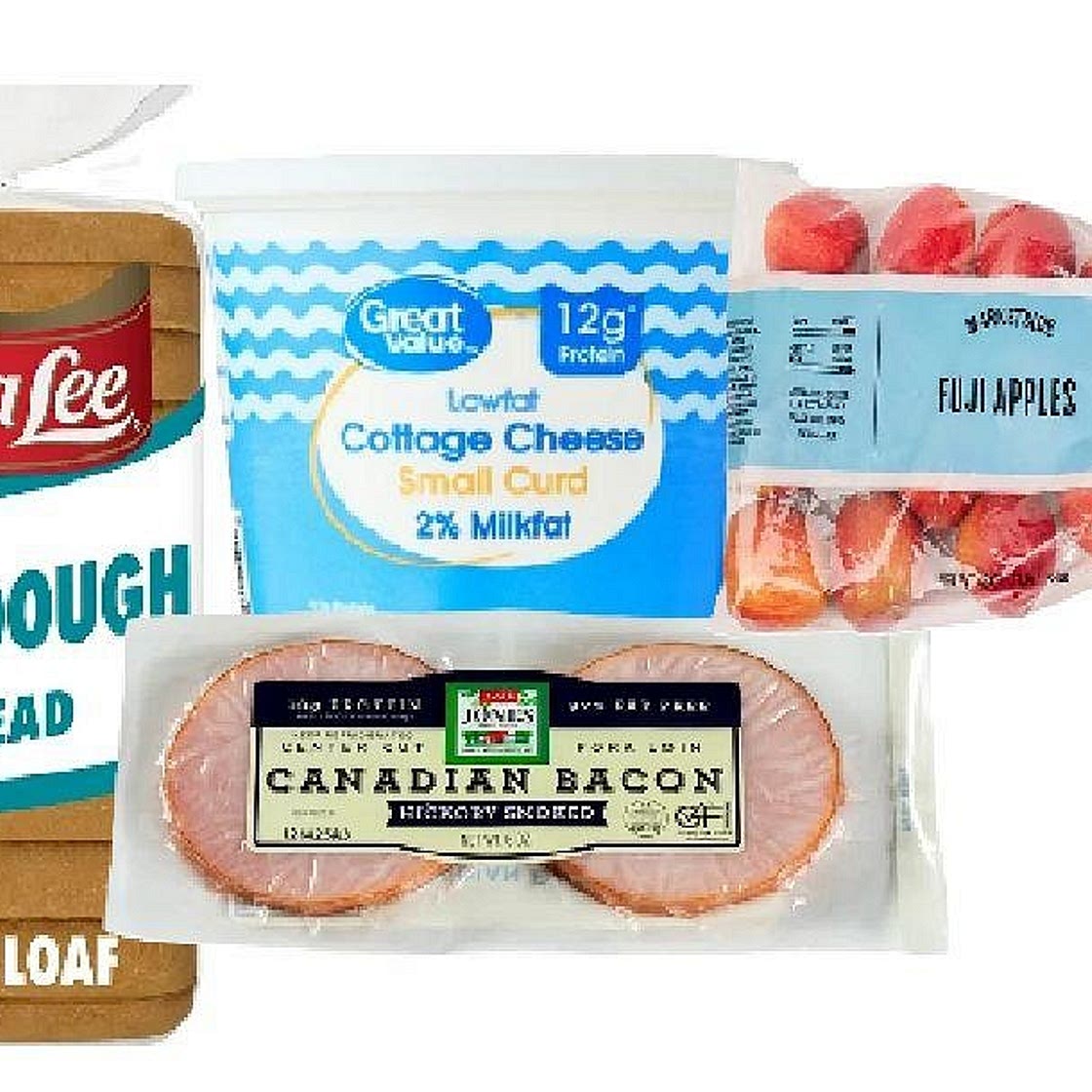 Picture Breakfast : Sourdough Bread with Cottage Cheese