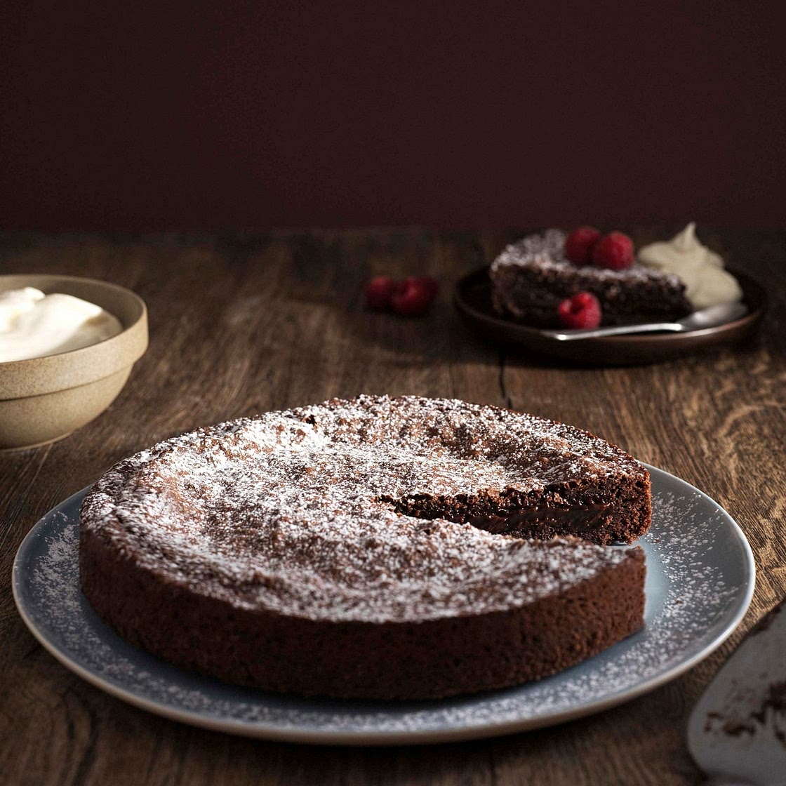 Classic Swedish Kladdkaka (Gooey Chocolate Cake)