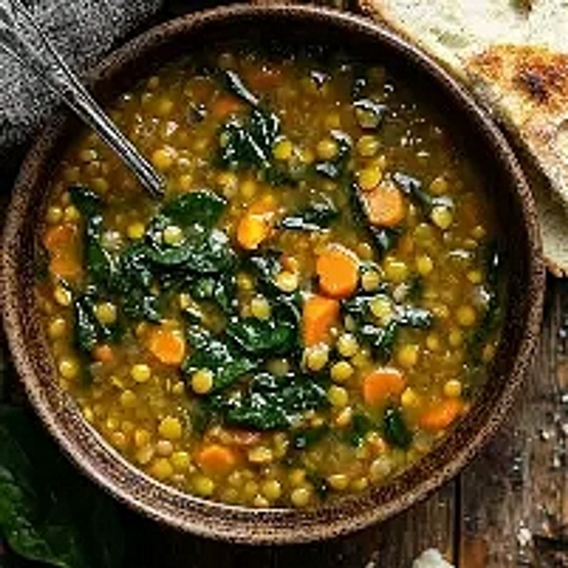 Lentil & Spinach Soup
