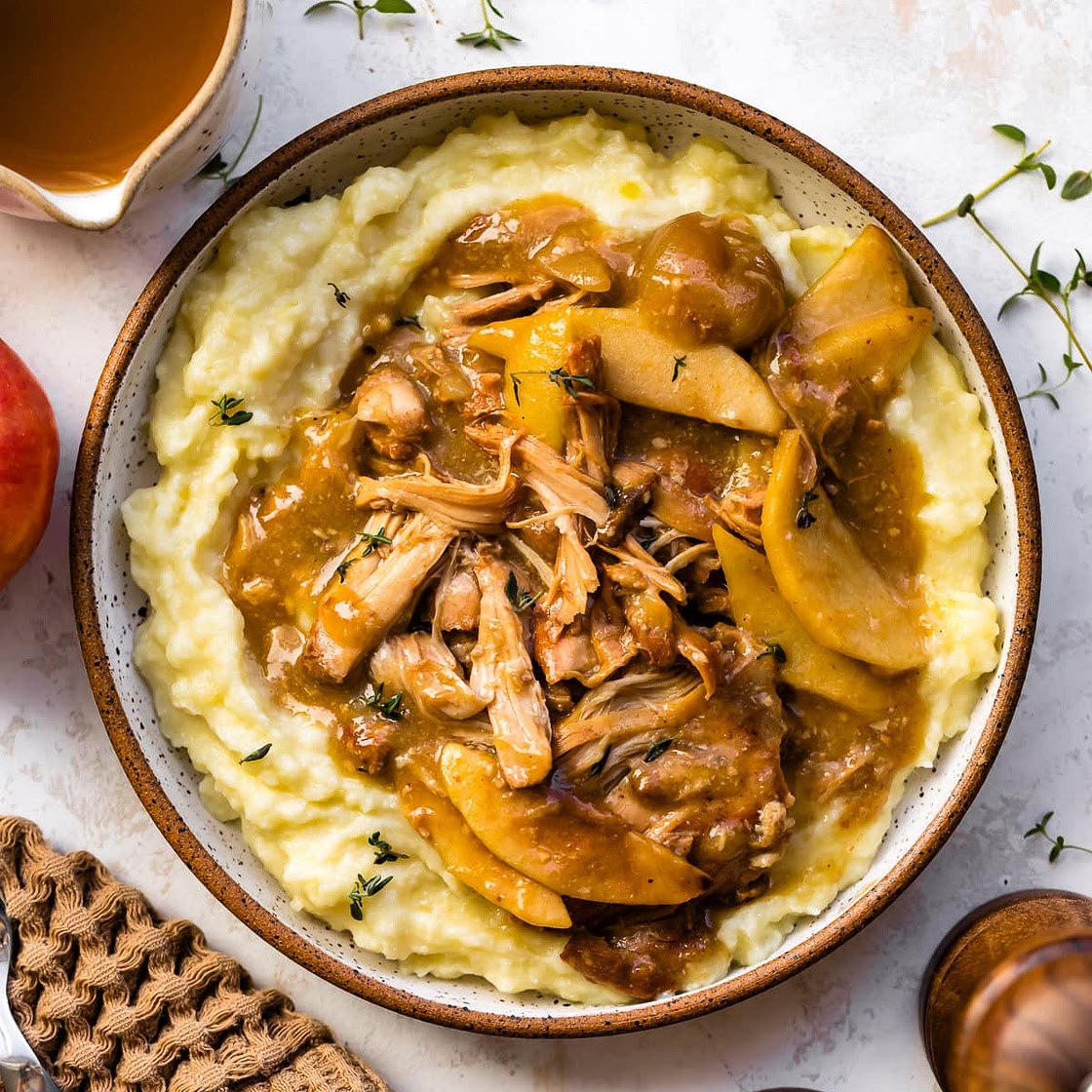 Crockpot Chicken with Apples