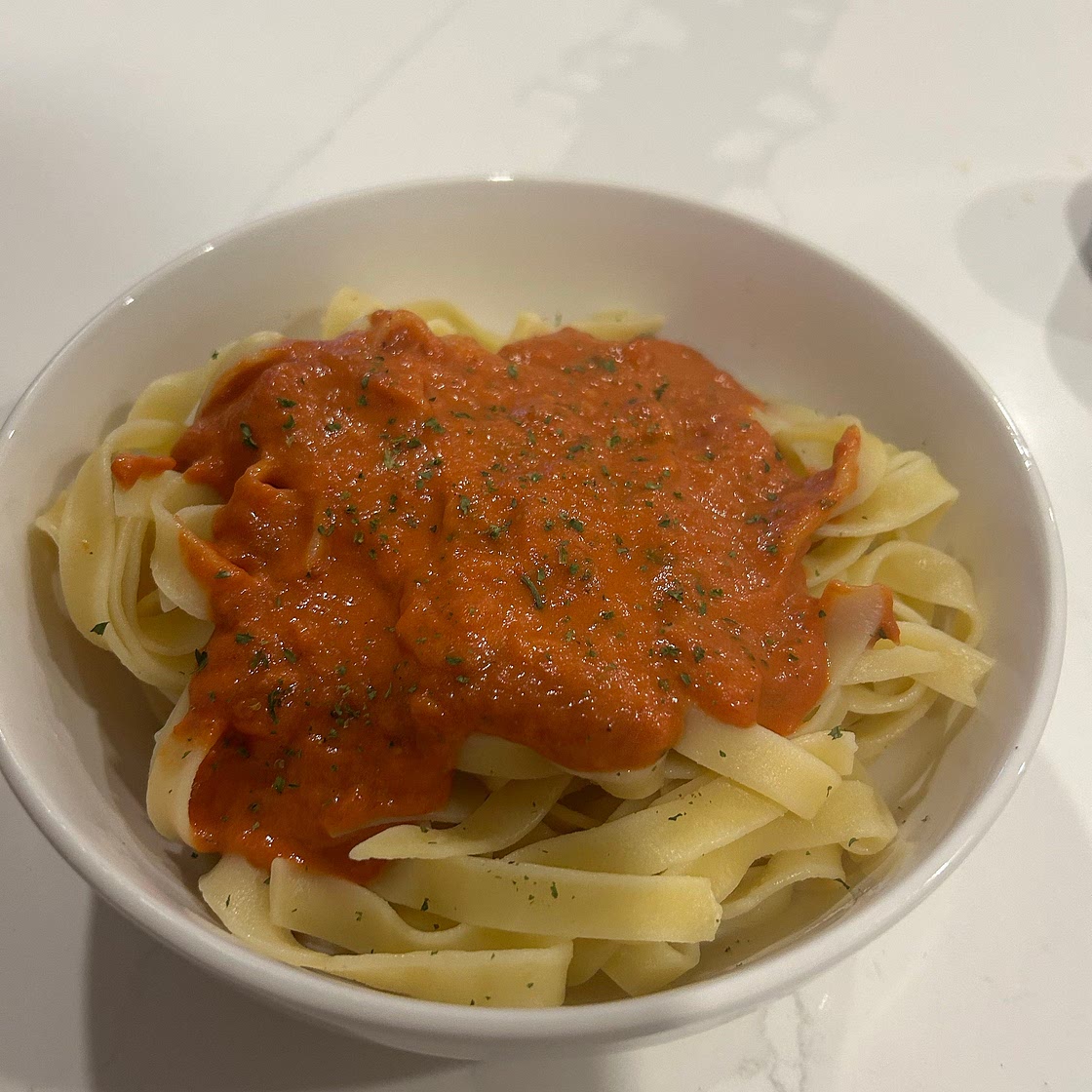 Pink Sauce Pasta Recipe