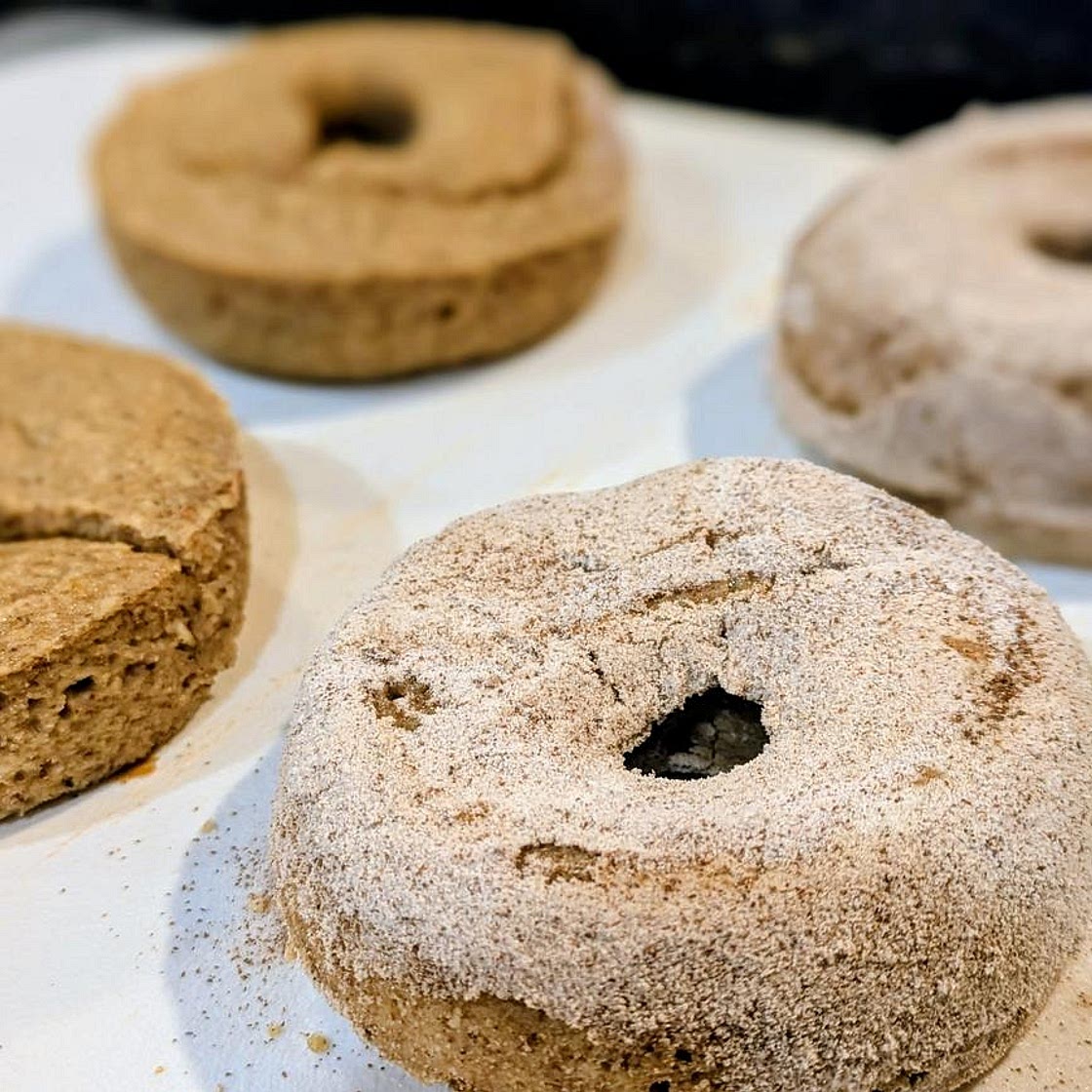 Air Fryer Apple Cider Donuts
