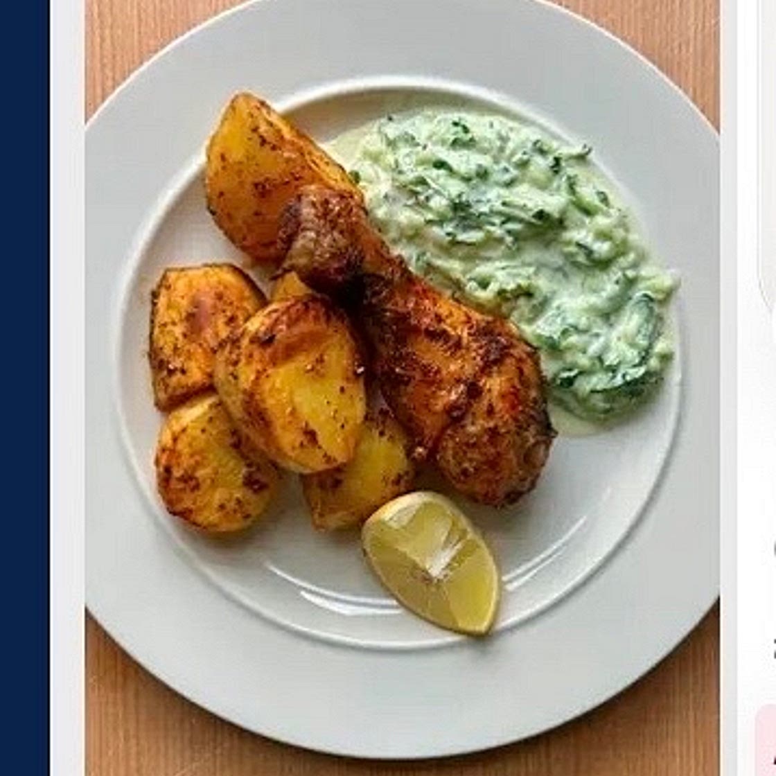Greek chicken and potatoes