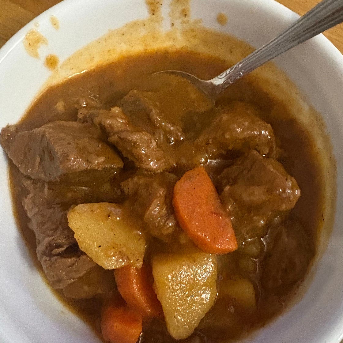 Portuguese Carne Guisada (Tender Beef Stew with Potatoes and Carrots)