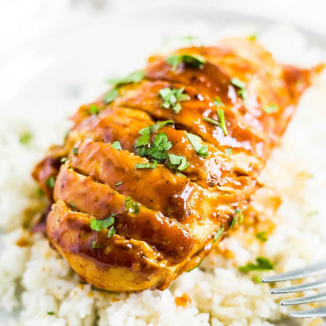 Honey-Mustard Chicken with Herb Quinoa, Roasted Broccoli & Carrots