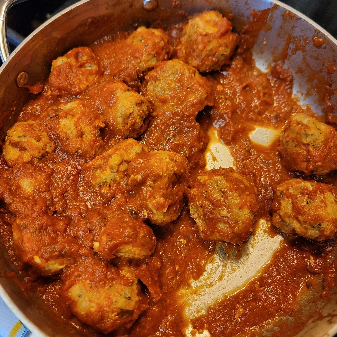 Italian-Style Chicken Meatballs