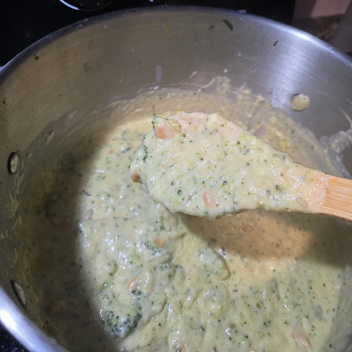 Cheddar Broccoli Potato Soup