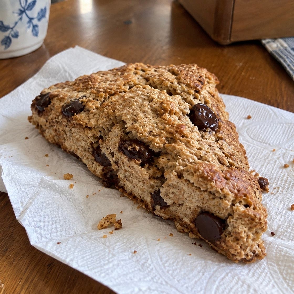 Whole Wheat Scone with Greek Yoghurt