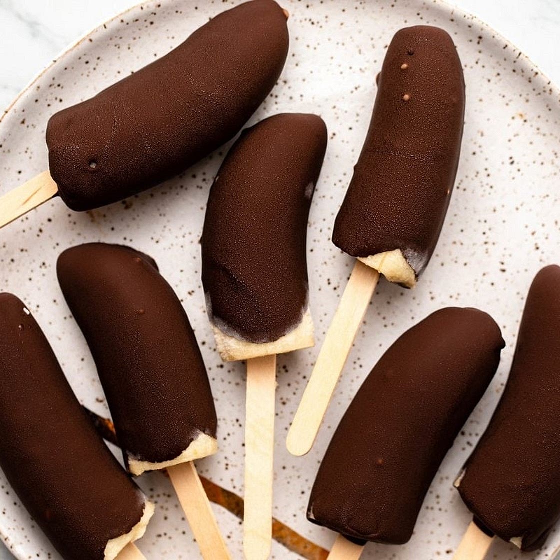 Chocolate covered banana