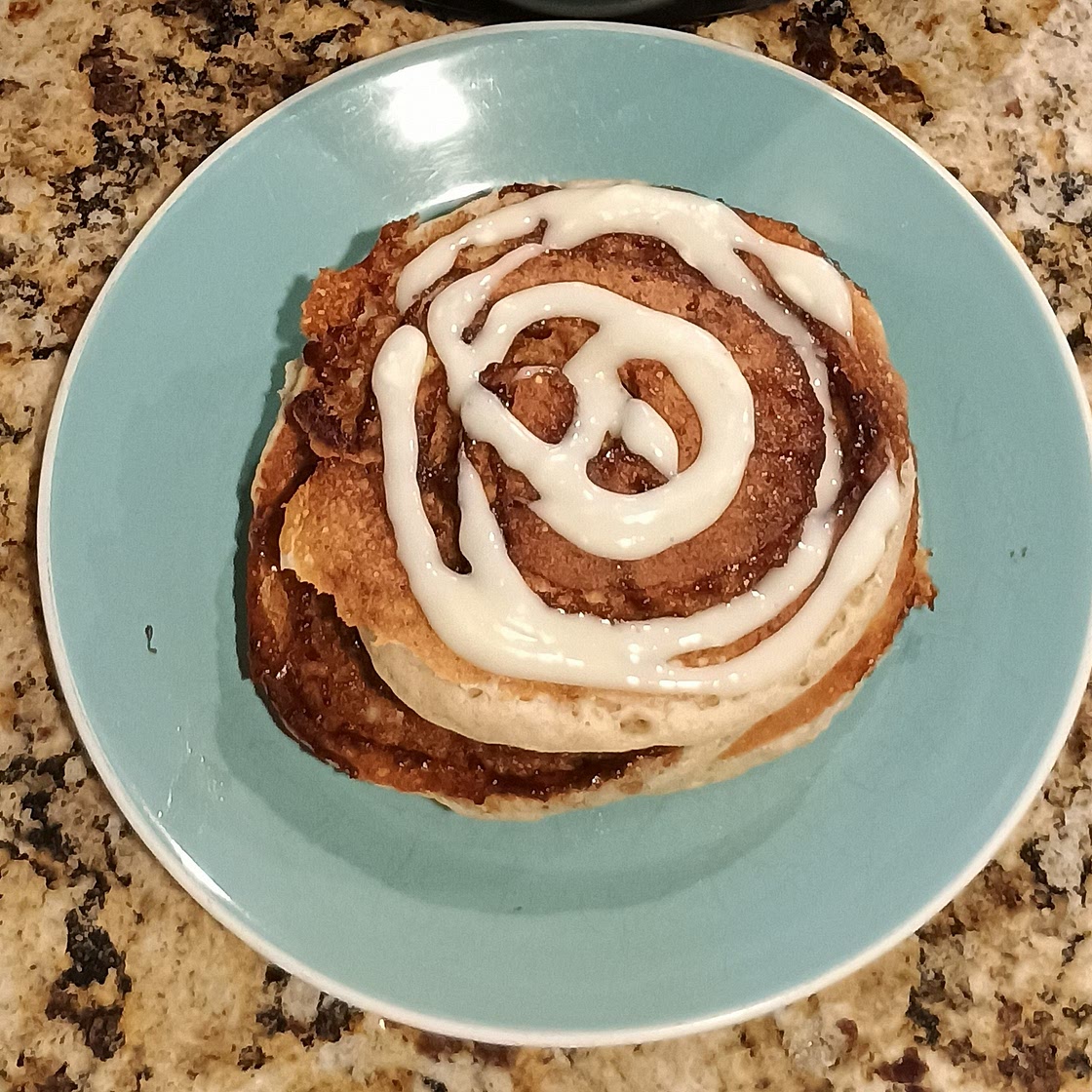 Cinnamon Roll Pancakes