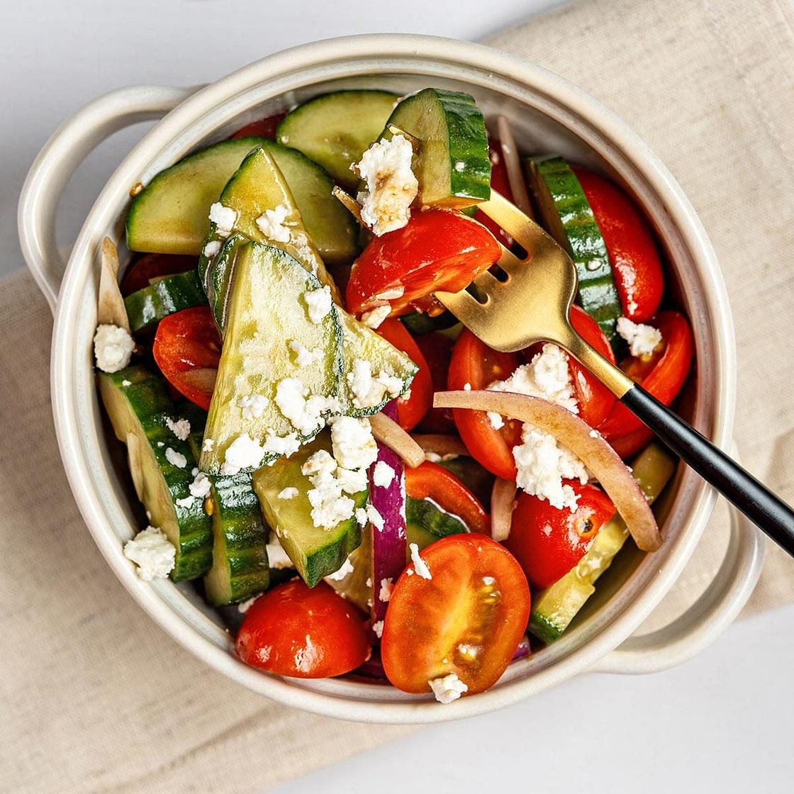 Cucumber Tomato Salad