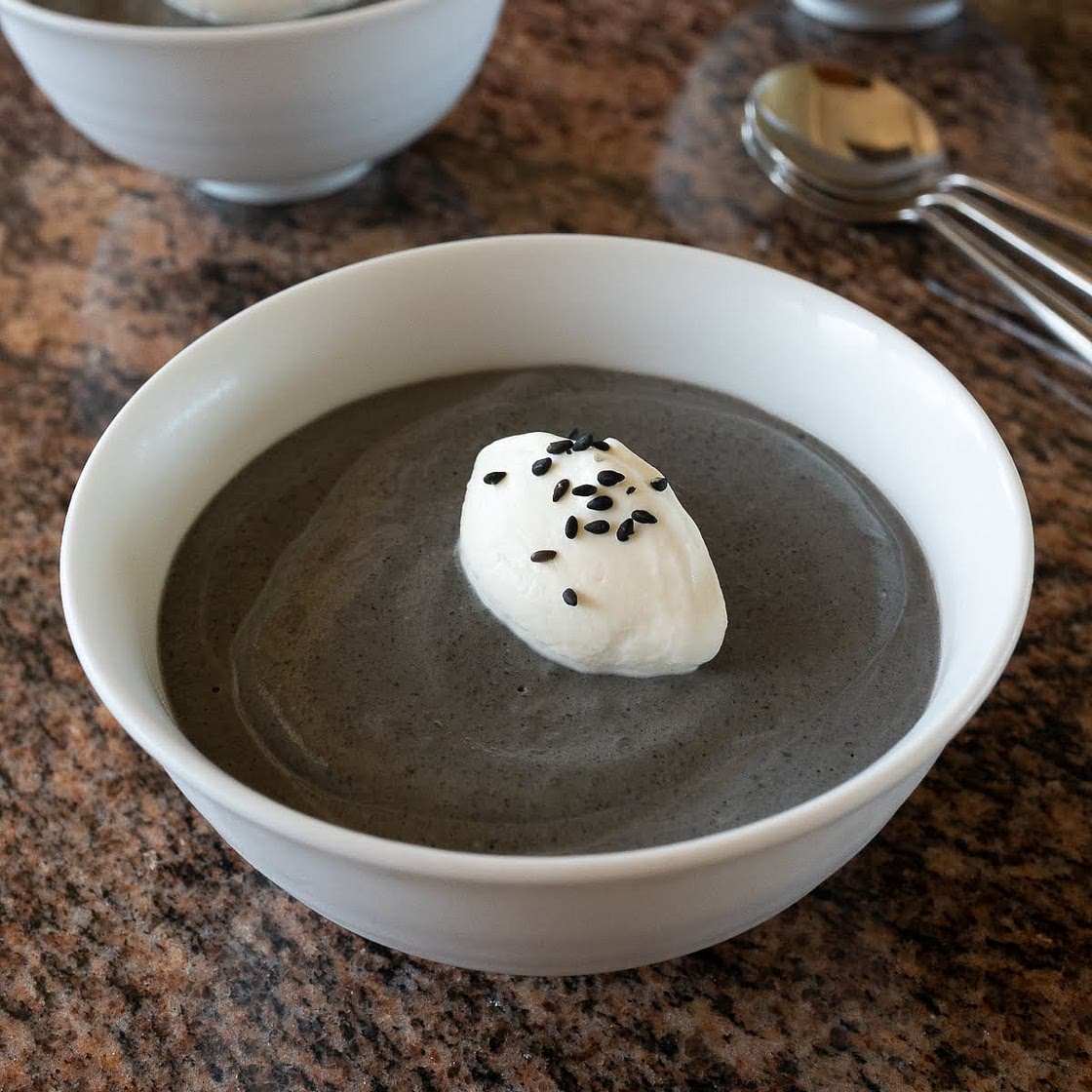 Black Sesame Pudding