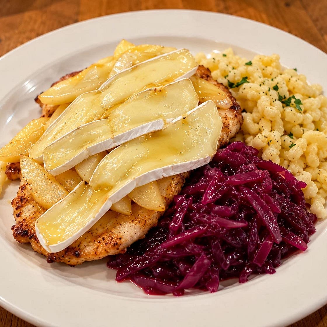 Hähnchenschnitzel Altes Land