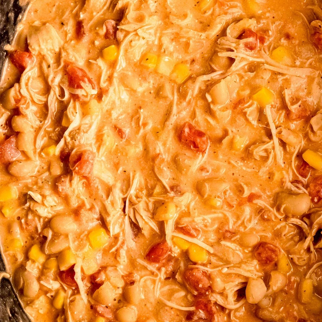 Buffalo chicken chili