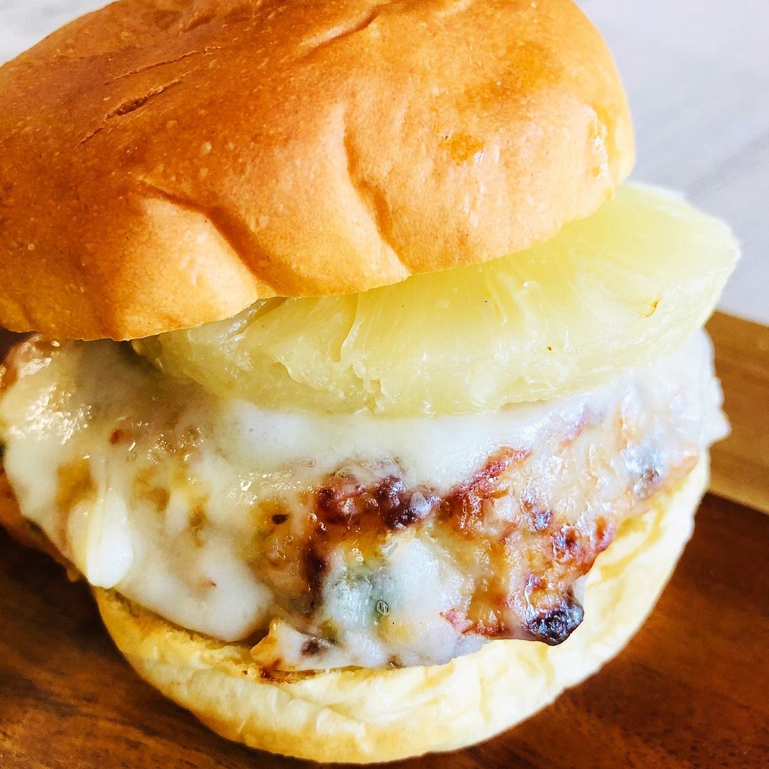 Air Fryer Chicken Teriyaki Burgers