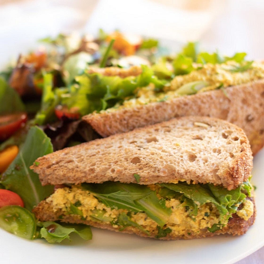 Curried Eggless Salad 