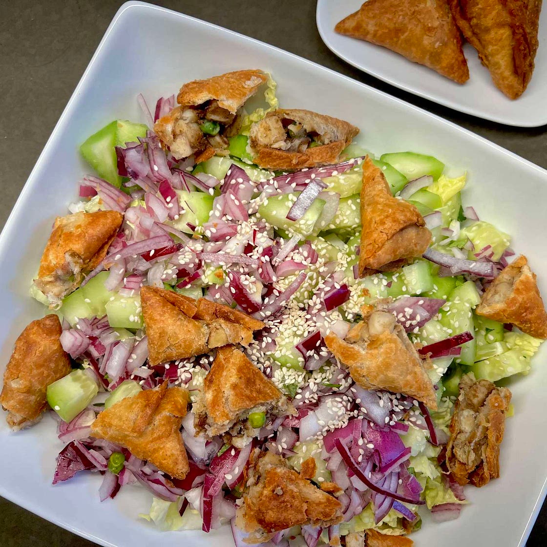 Samosa salad