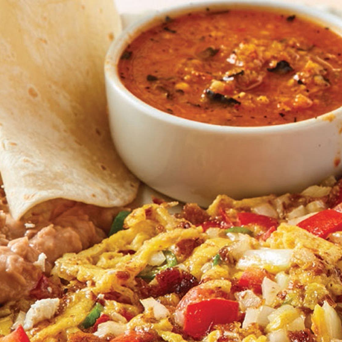 Huevos con machaca, receta fácil y rápida para el desayuno, image size:1120x1120