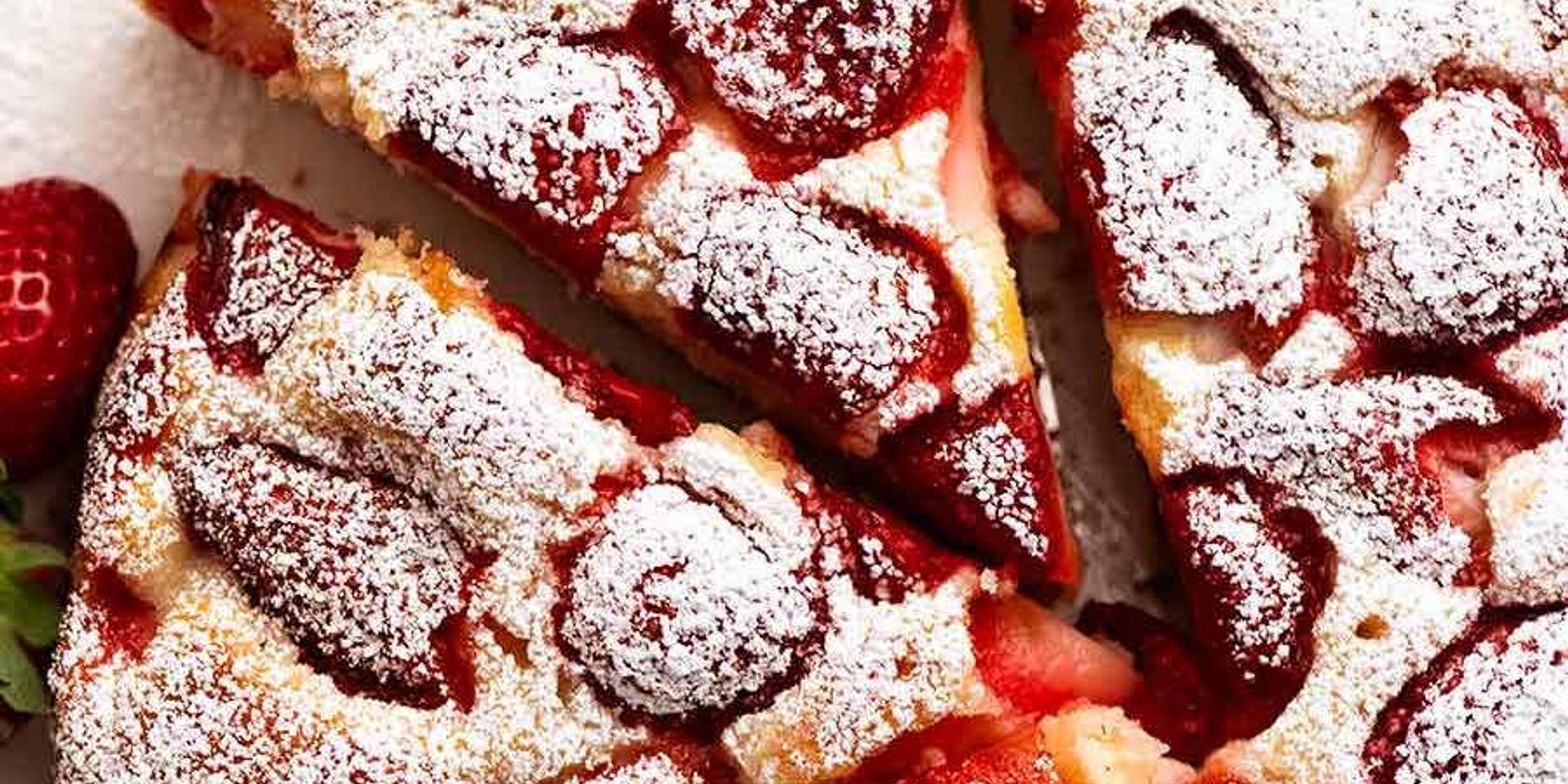 Strawberry Cake (really easy cake recipe) Recipe — Samsung