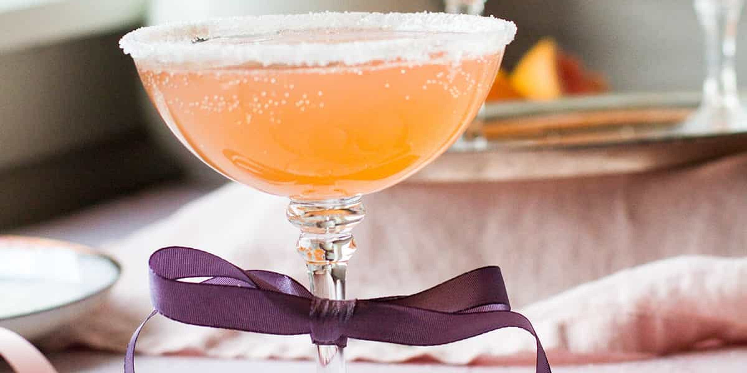 Sugar Plum Fairy's Plum Drink - New Year's Eve Cocktail