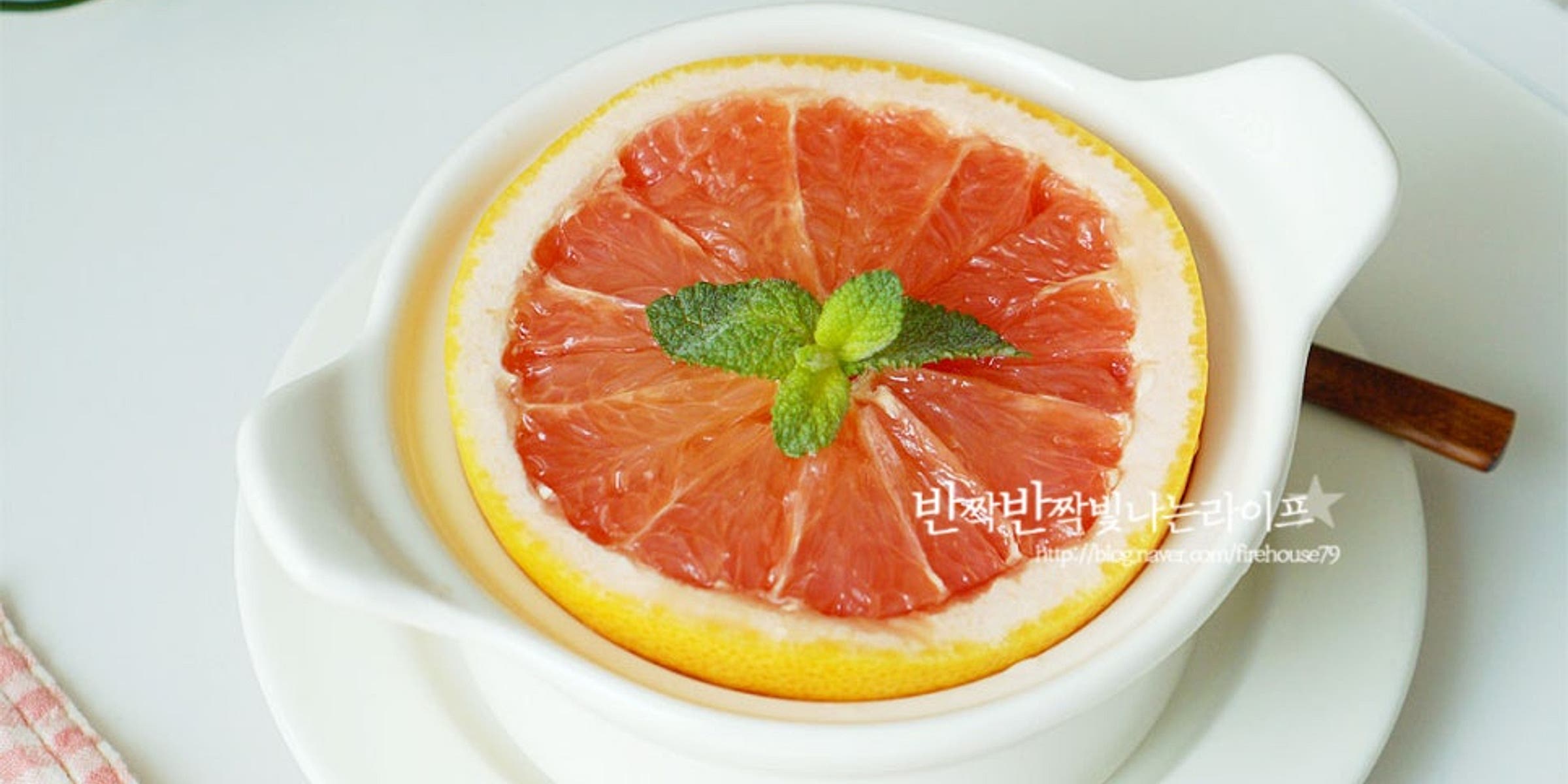 꿀자몽 5분컷 간단한 디저트 만들기 자몽 먹는법 Recipe — Samsung