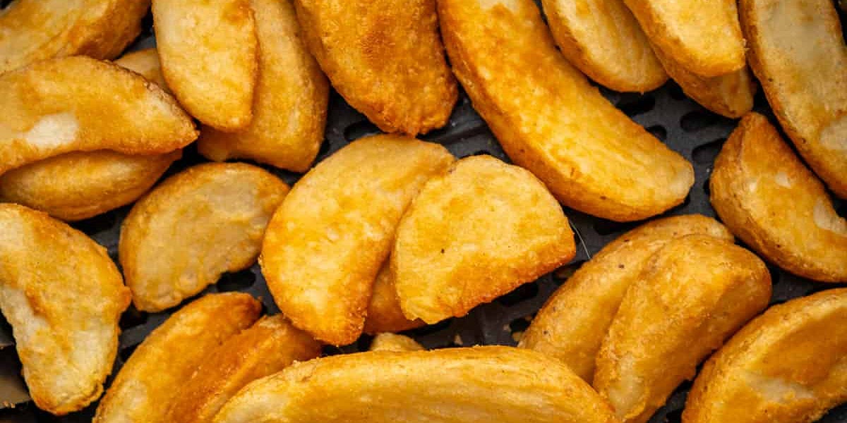 Air fryer frozen potato wedges hotsell